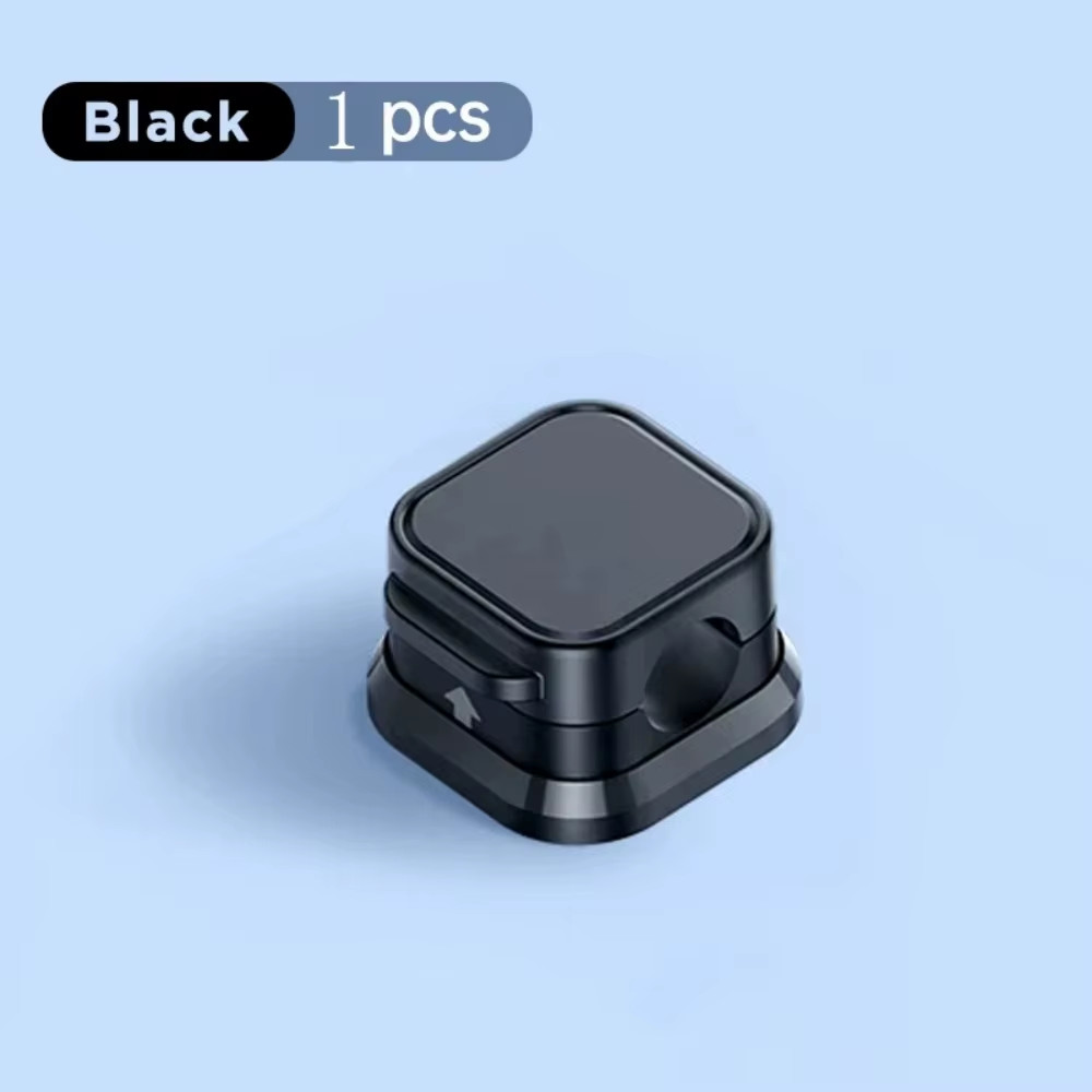 1/3/6Pcs Magnetic Cable Holder Self Adhesive Cord Clip Smooth Pulling Charging C