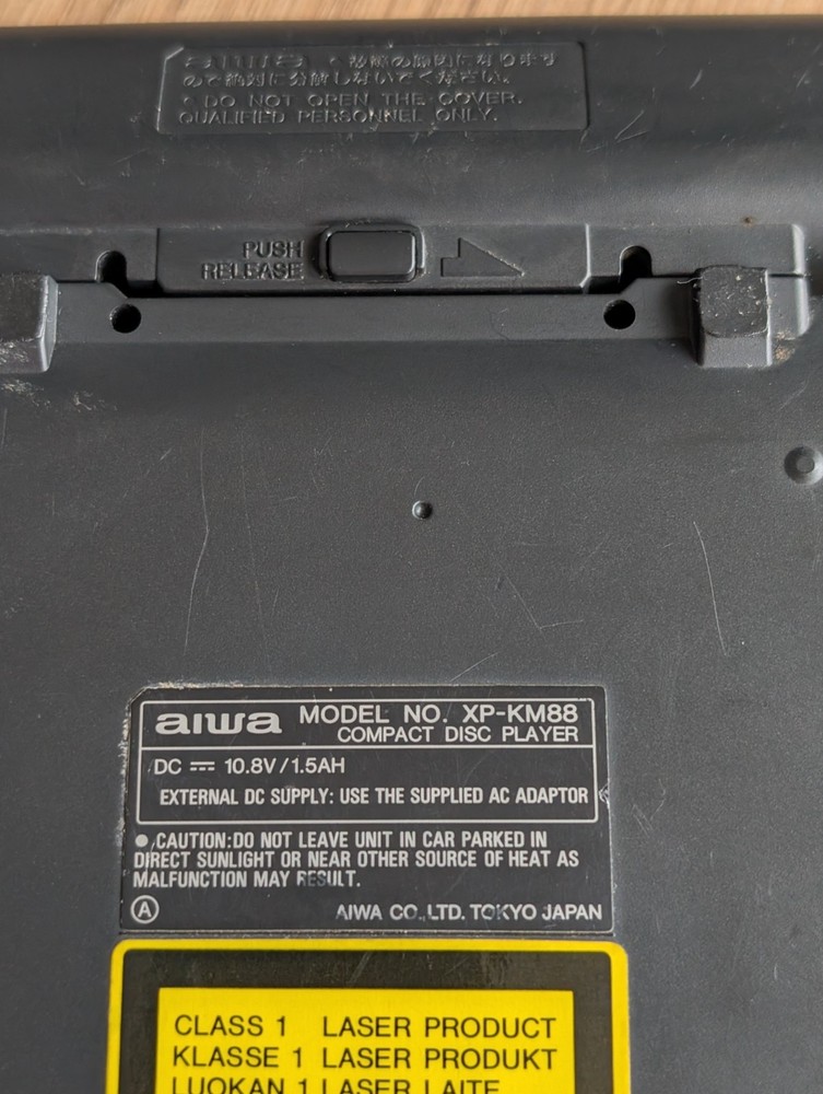 Aiwa XP-KM88 CD/VCD Player - Untested AS/IS