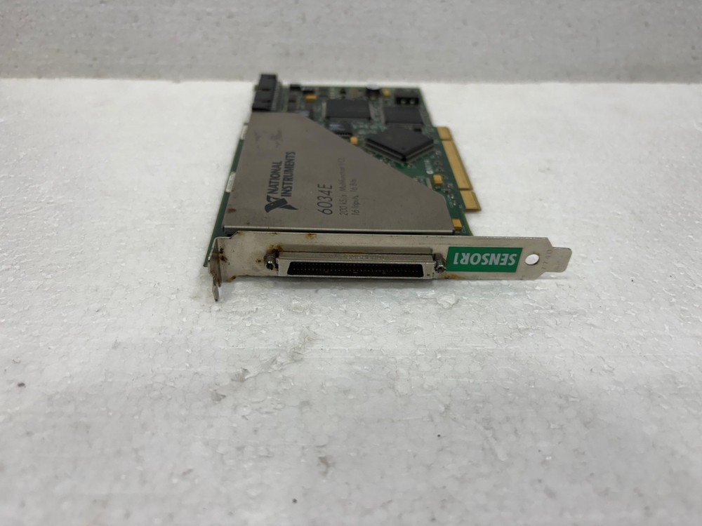 NATIONAL INSTRUMENTS 6034E NISAQ CARD, 16BIT ANALOG INPUT, MULTIFUNCTION