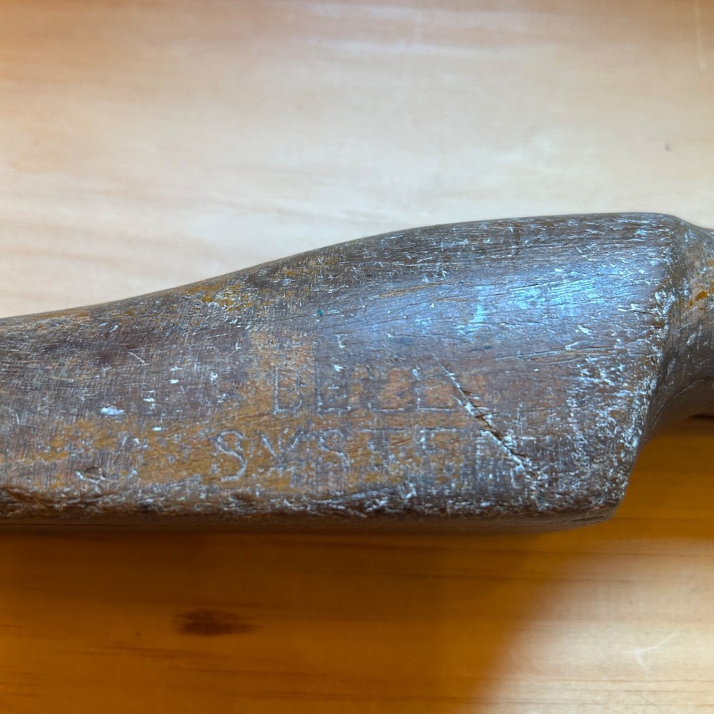Lignum Vitae Lead Dresser Lineman Tool Bell System