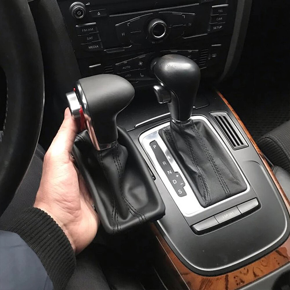 Automatic Gear Shift Knob Gaitor Boot For Audi A3 A4 A5 A6 Q5