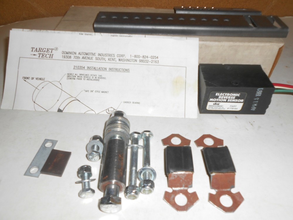 Reverse Motion Sensor Kit 779164 DOMINION TARGET TECH (Back Up Alarm) Free Ship