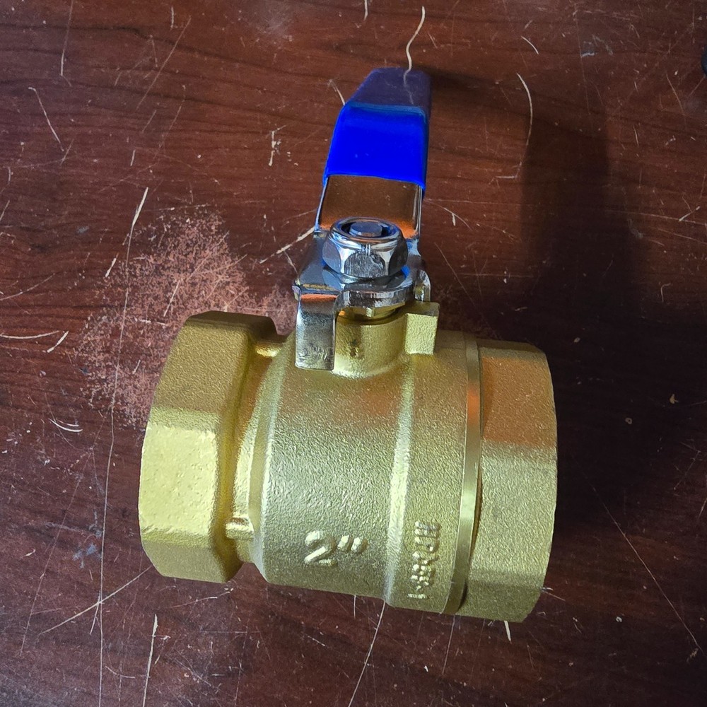 Brass 2 Inch FNPT Ball Valve