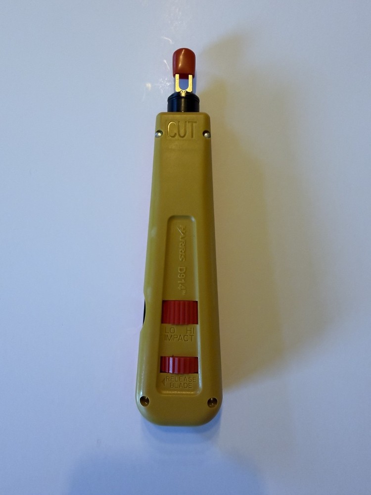 Harris D914 Impact Punchdown Tool Both Blades Included