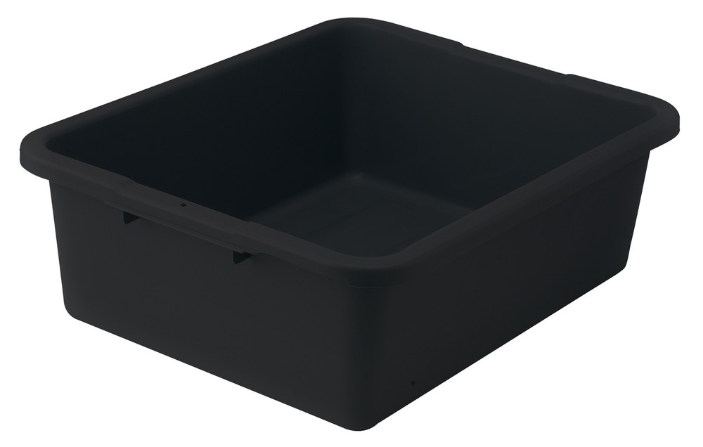 7" Dish Box, Heavy-duty, Black (6 Each)