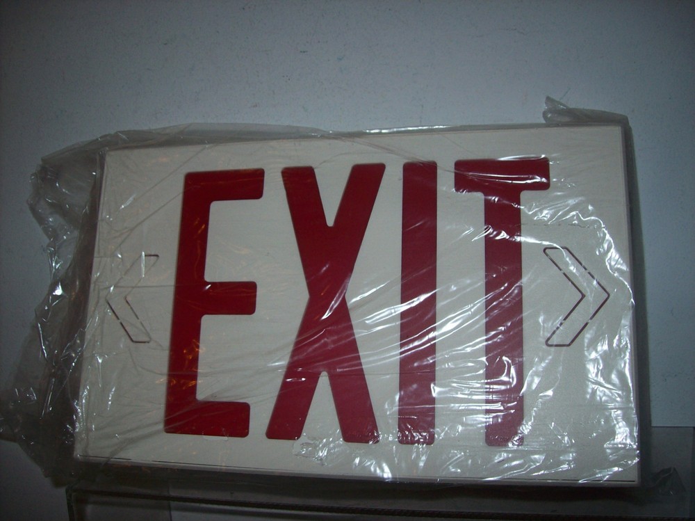 GLOBE LIGHTING SAFEGUARD EXIT SIGN