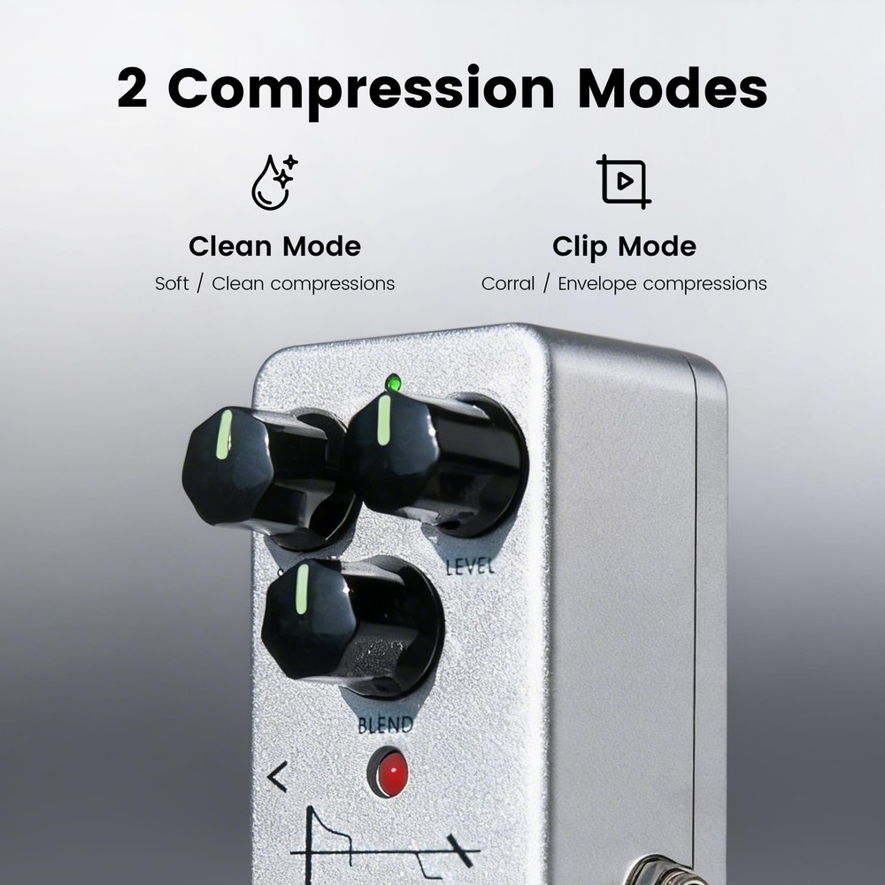 Sculpture Mini Compressor Guitar Effects Pedal