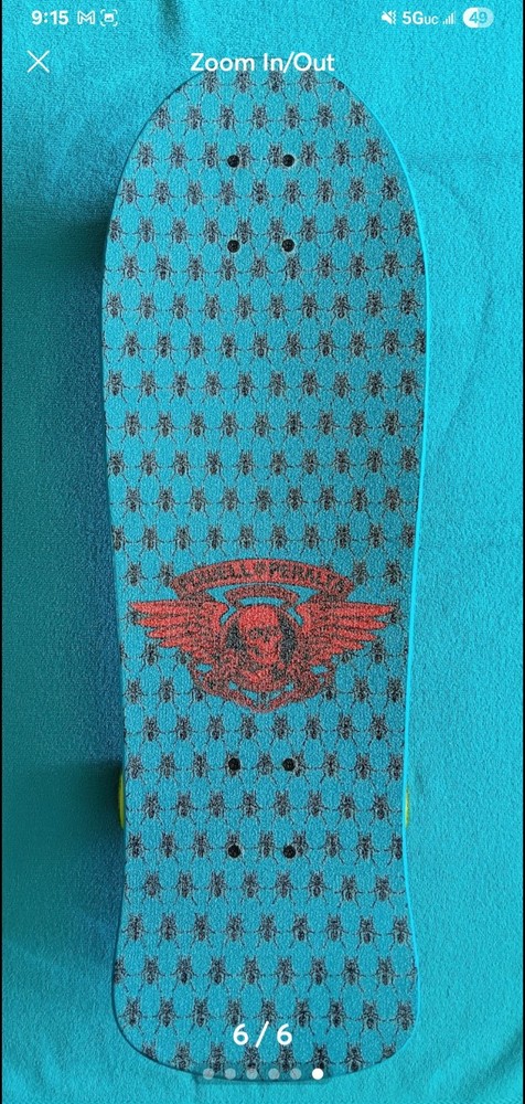 Custom Powell Peralta BUG Complete Skateboard Deck Bones GULLWING Not Vallely