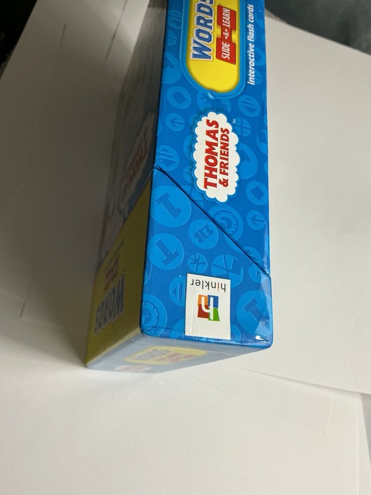 Thomas & Friends Words Slide & Learn Interactive Cards-two sided Flash Cards