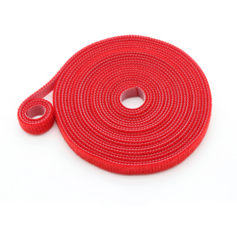 Double Sided Hook and Loop Tape Fastener 20mm Cable Ties Straps Various Colors