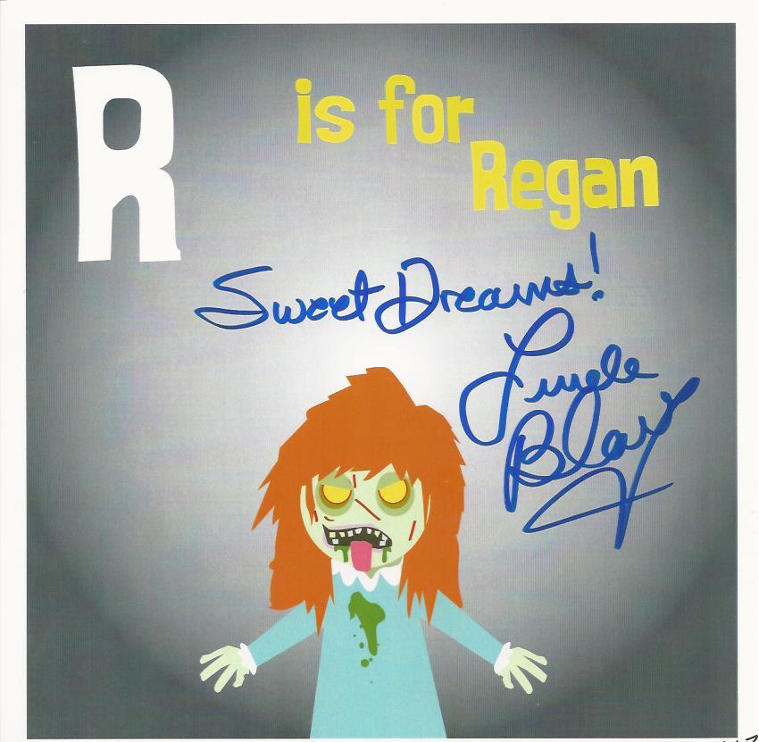 Linda Blair - The Exorcist signed artprint