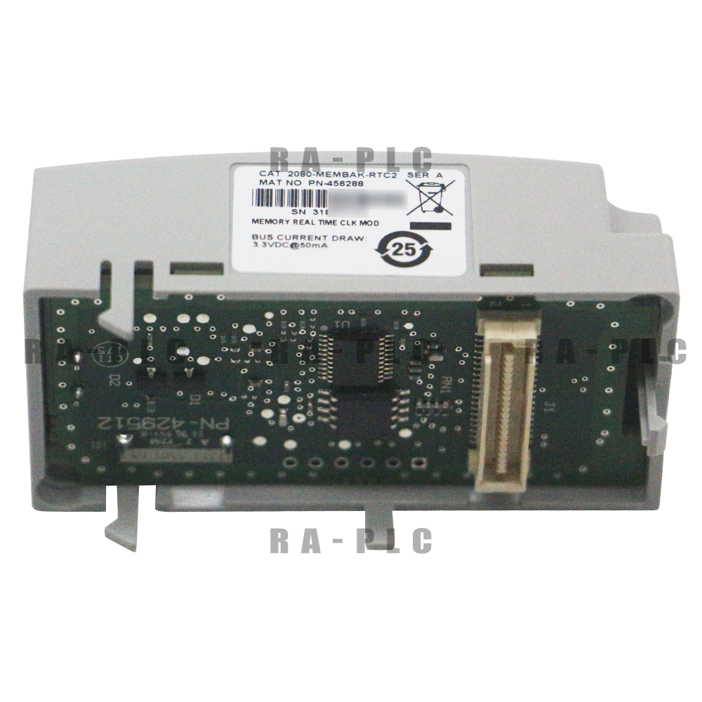 2024 Allen Bradley 2080-MEMBAK-RTC2 Micro800 Memory Module 4MB RTC Plug-In