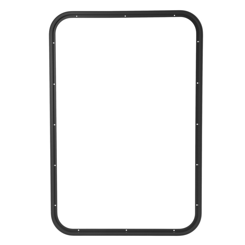 24" Width X 36" Height RV Window Vertical Sliding Tempered Glass W/Mesh Screen