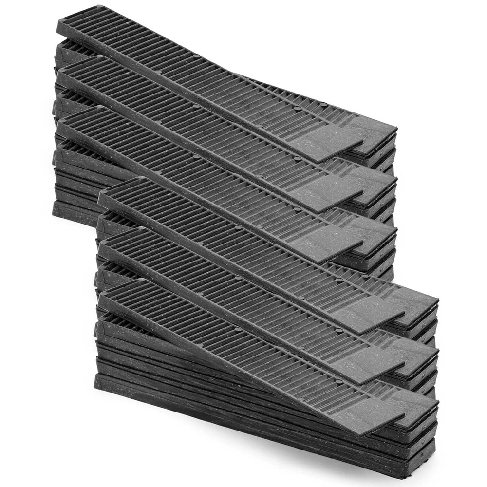 Composite Shims (36 Pack) - Hard for Home Improvement - Black