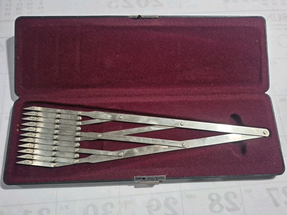 VTG Precision WEST GERMANY 11-Point Equal Space Divider Precision Tool #2