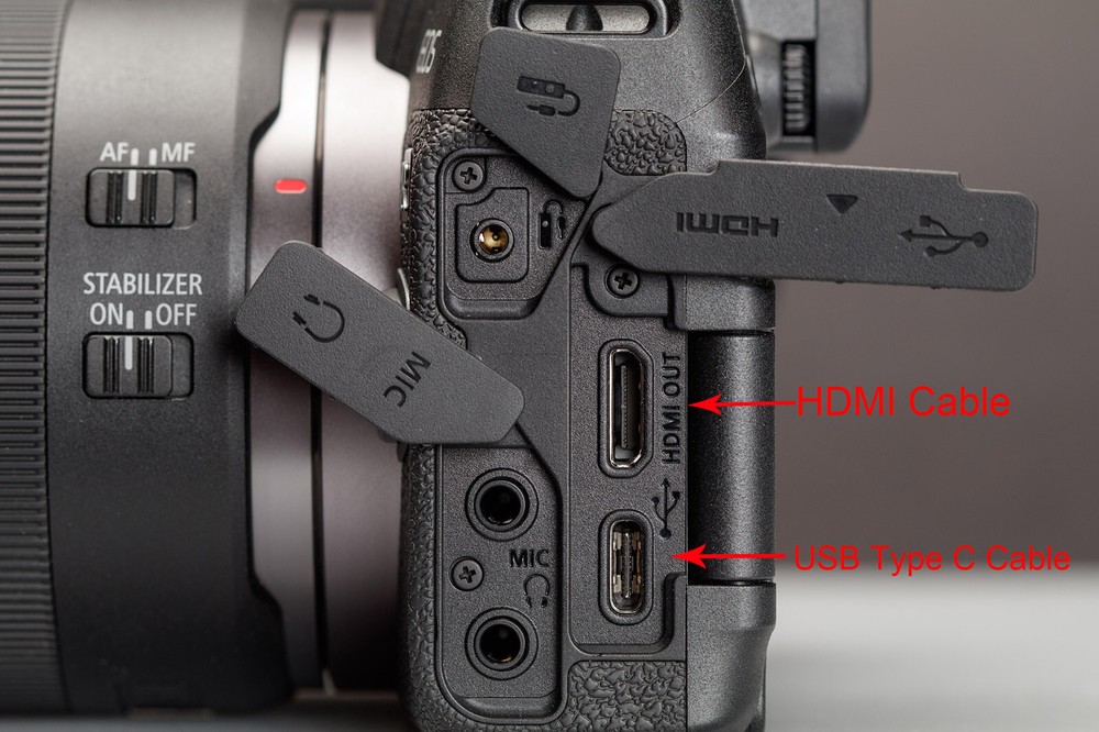 USB Charging Data Sync Cable Cord for Canon EOS R7 EOS R8 EOS R100 SLR Camera