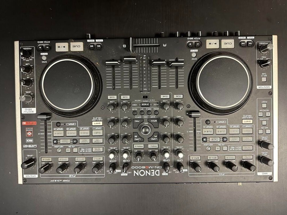 DENON DN-MC6000 4ch DJ Controller Mixer Traktor Virtual 4-Channel MC 6000 Japan