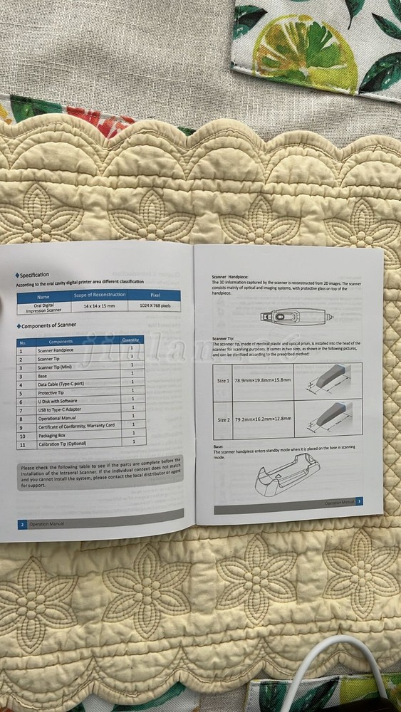 Dental Intraoral Scanner