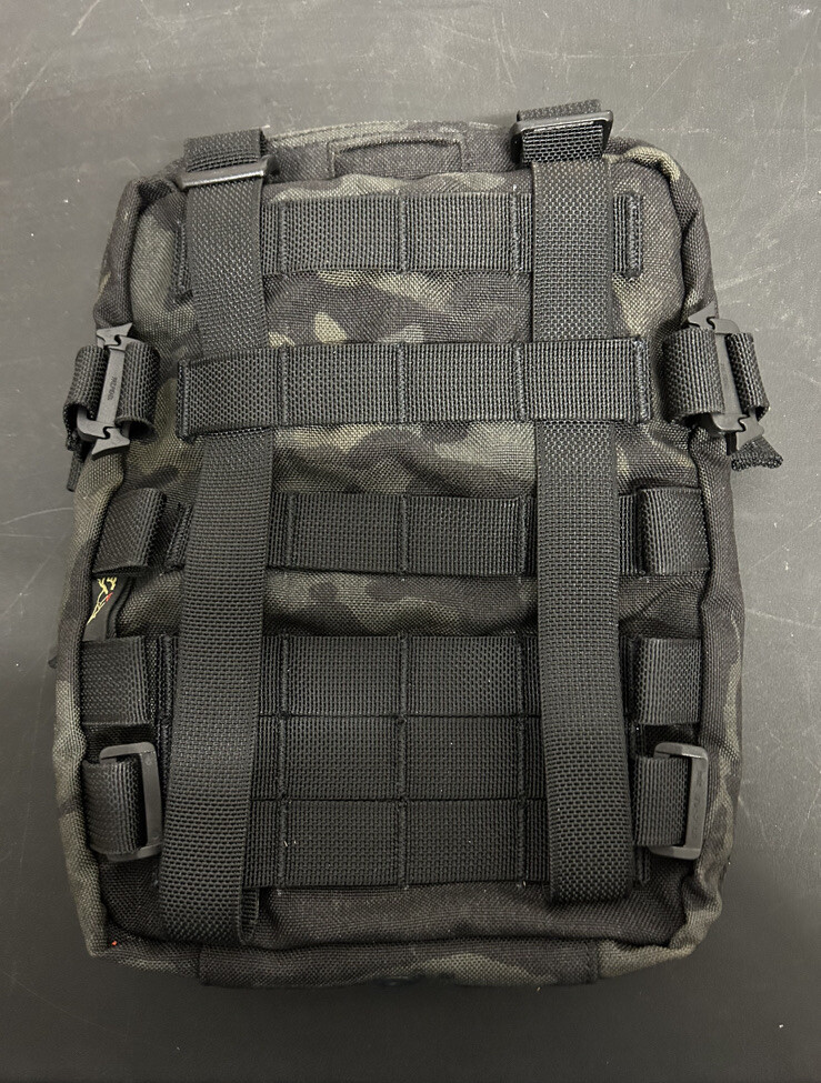 MODI (FLYYE) Mini "FLAT-MAP" Hydration Pack (small version) - Multicam Black