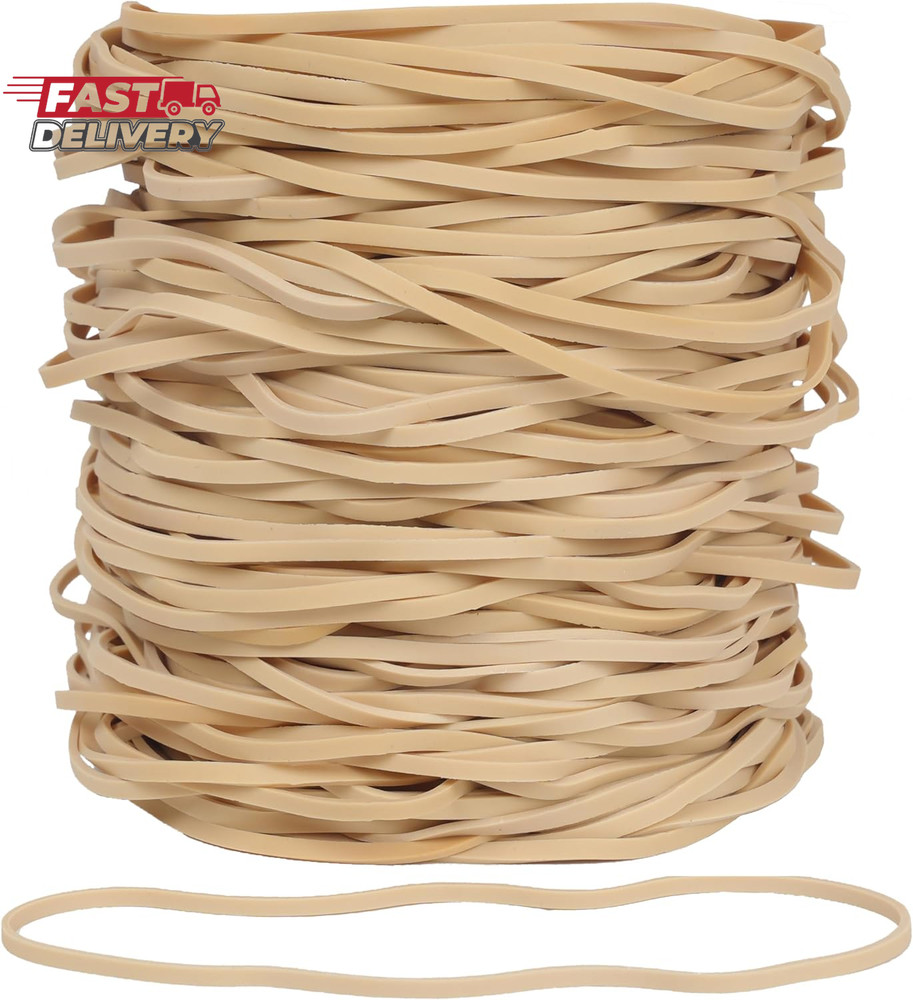 Rubber Bands Garbage Can Bands Elastic Large Size #117B 120 Pcs Trash Can Rubber