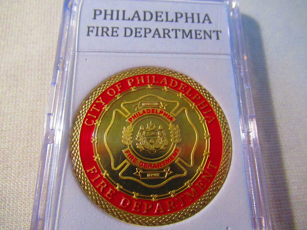 PHILADELPHIA Fire Dept. Challenge Coin