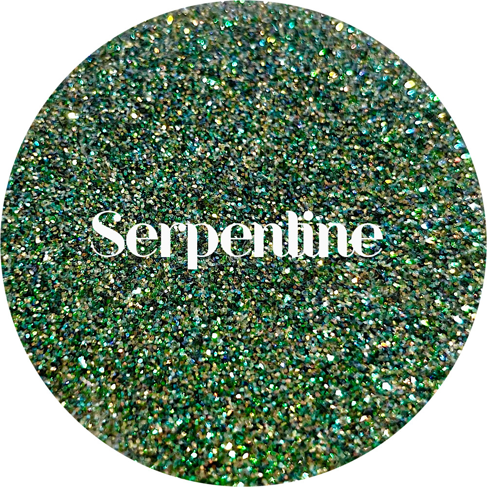 Premium Polyester Glitter - Green Iridescent