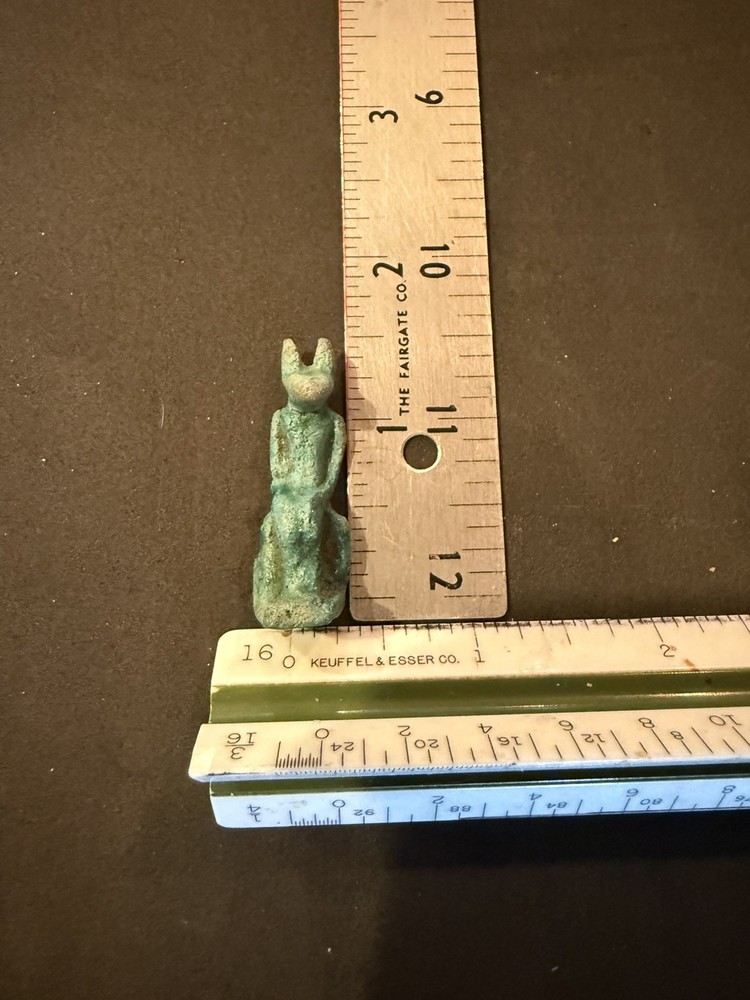 Ancient Egyptian Anubis Bronze Statue