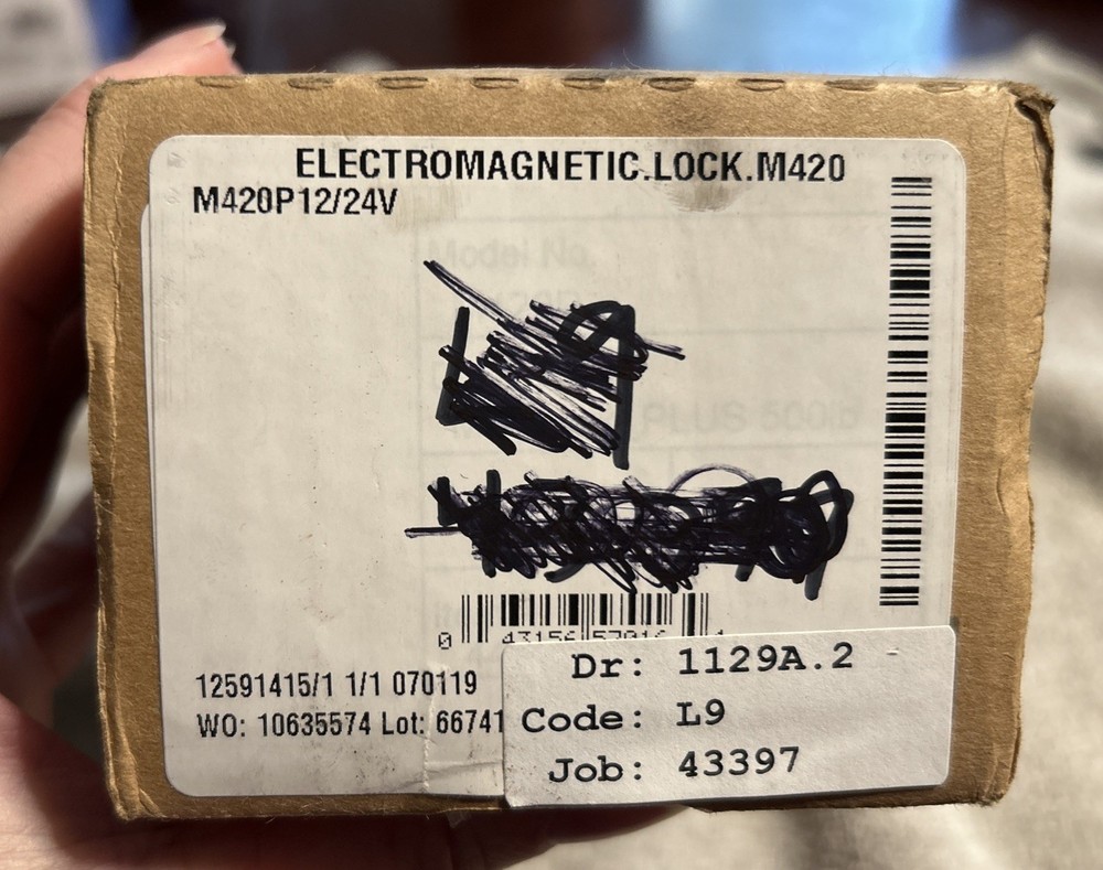 Schlage Locknetics M420 Electromagnetic Lock 12v/24v