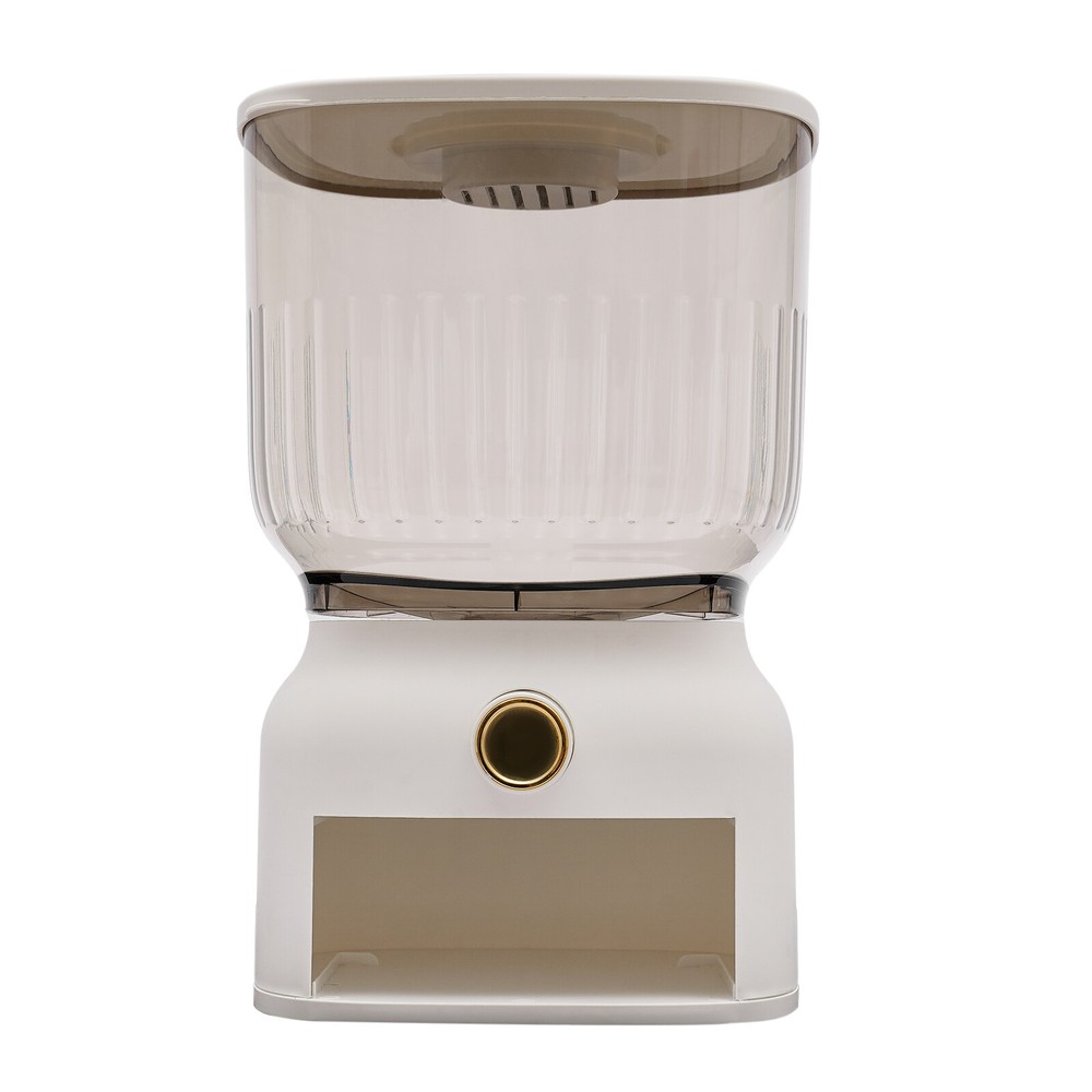 22lbs Rice Dispenser Grain Storage Container Kitchen Organizer With Rice Cup