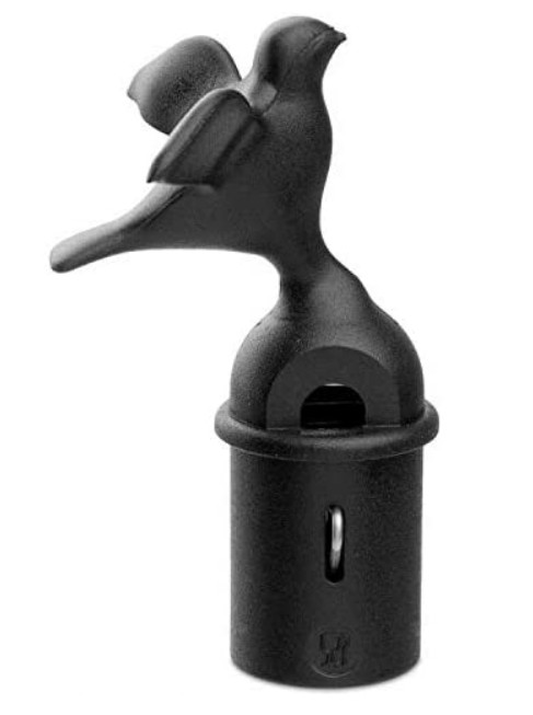 Alessi Replacement Bird Whistle for 9093 Michael Graves Kettle - Black