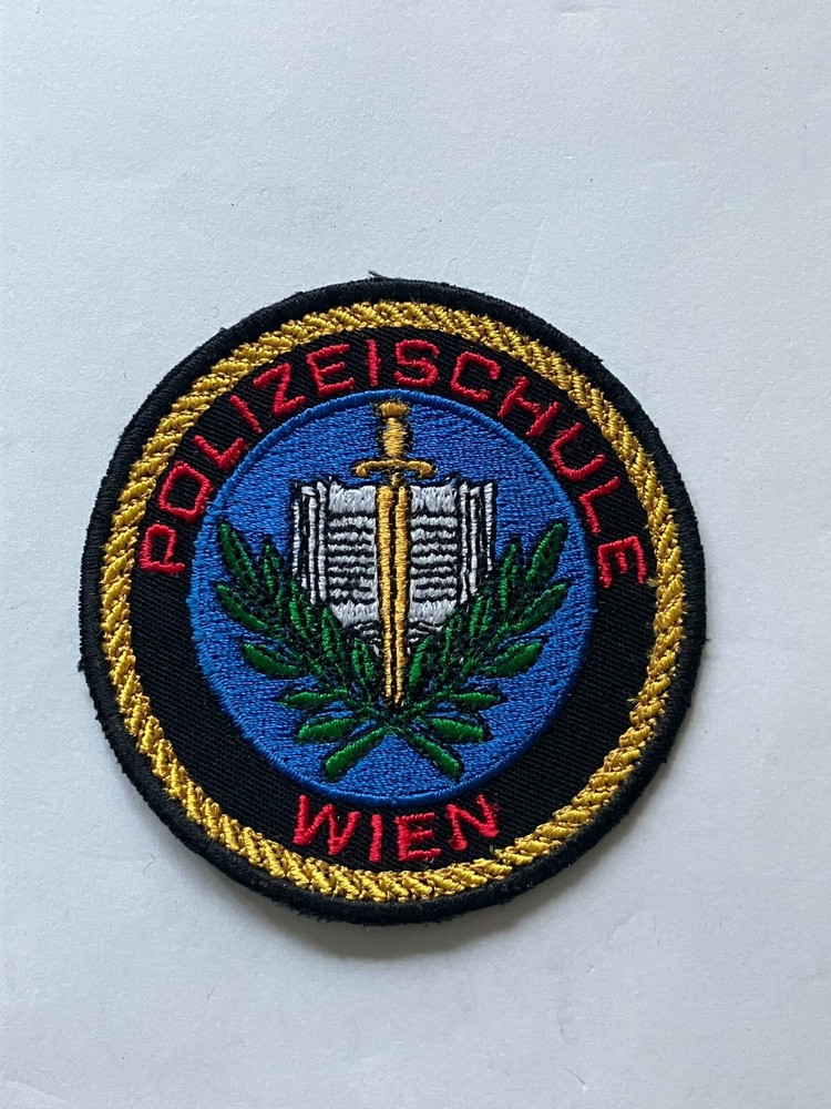 Austria, Vienna Police Training School sleeve patch