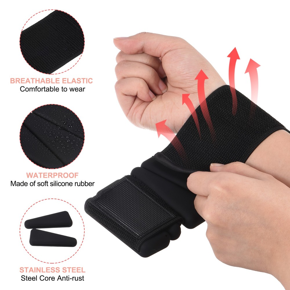 Adjustable Wrist Ankle Weights 2lbs Total 1lb Each Workout Leg Weights