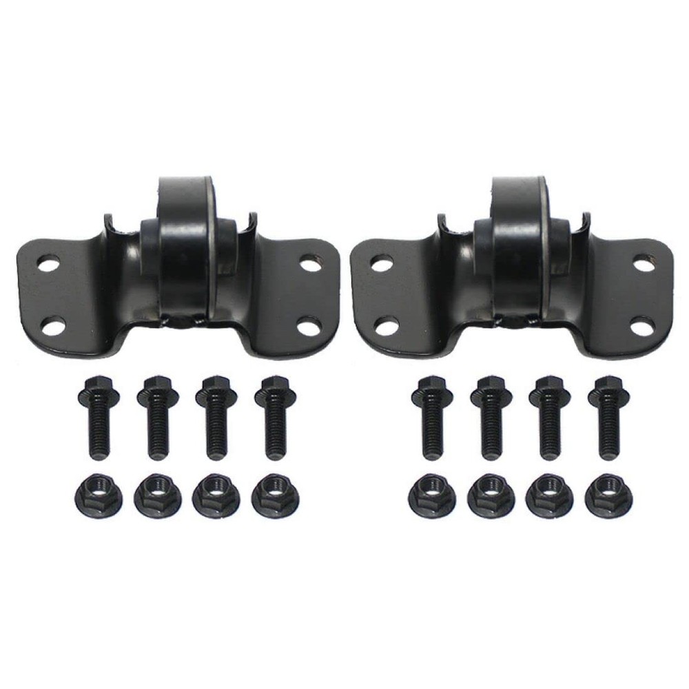 BST BSSP PAIR Front Torsion Bar Mount Compatible with 2001-2010 Black