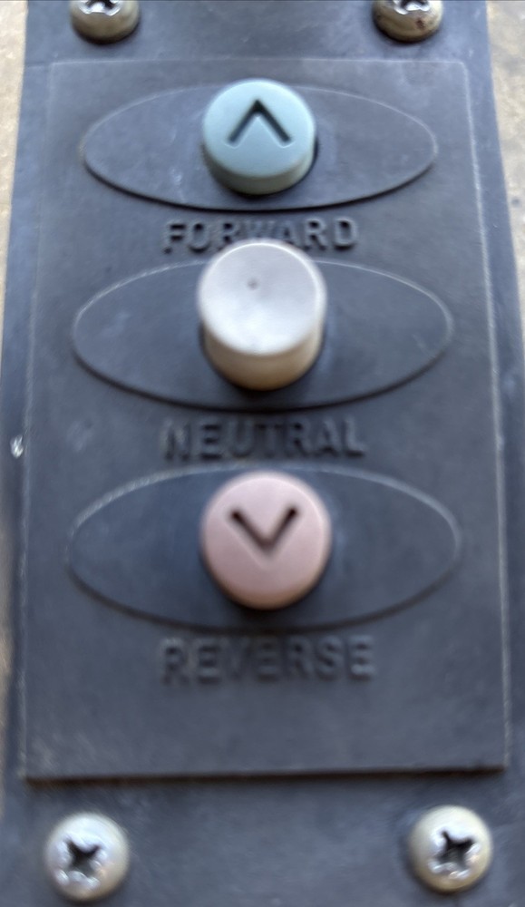 Evinrude Selectric Control Box Left Port Side Mount-untested