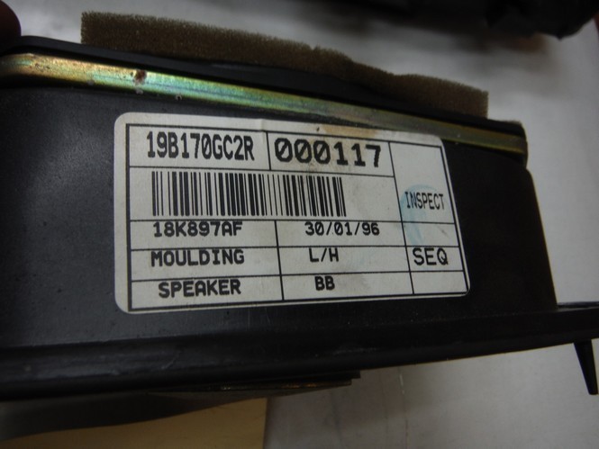 2004 JAGUAR S-TYPE A/T FRONT REAR SPEAKER SET OEM 2003