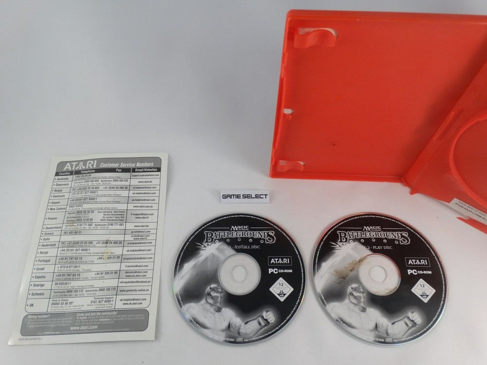 MAGIC THE GATHERING BATTLEGROUNDS MTG PC COMPUTER CD-ROM ITALIAN ORIGINAL