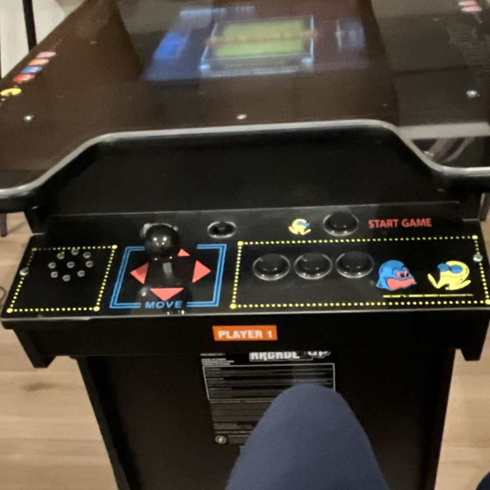 Arcade1up Pac-Man Cocktail Table Arcade Machine Reproduction
