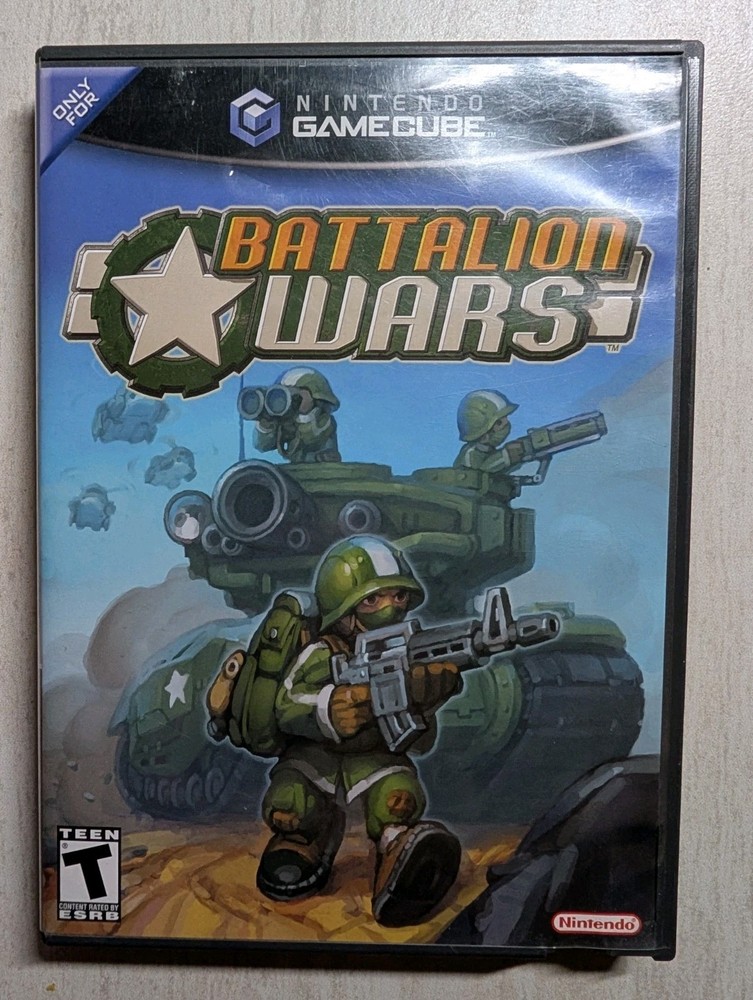 NO GAME Battalion Wars Nintendo GameCube Case