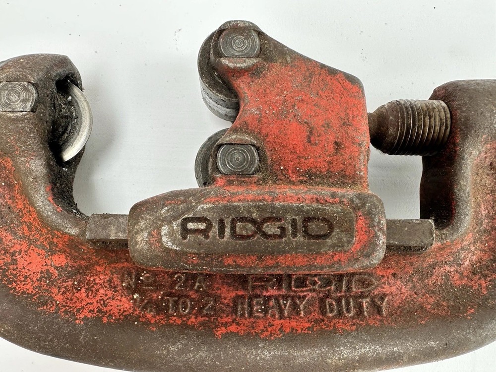 Rigid No.1-2 Pipe Cutter 2A, 1/8”-2”, Works Fine.