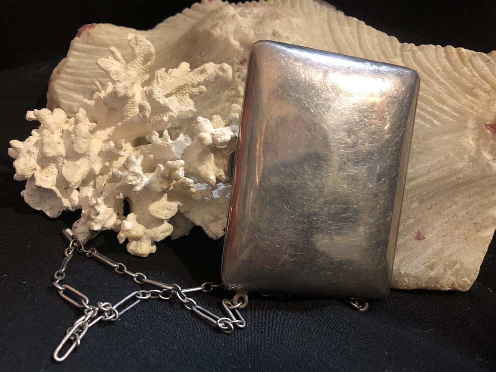 Antique Sterling Silver Lady Case