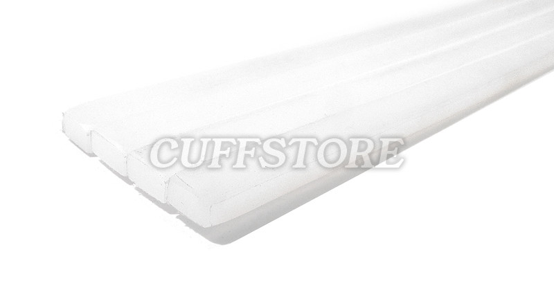 BDSM Long White Teflon Rigid Spanking Paddle
