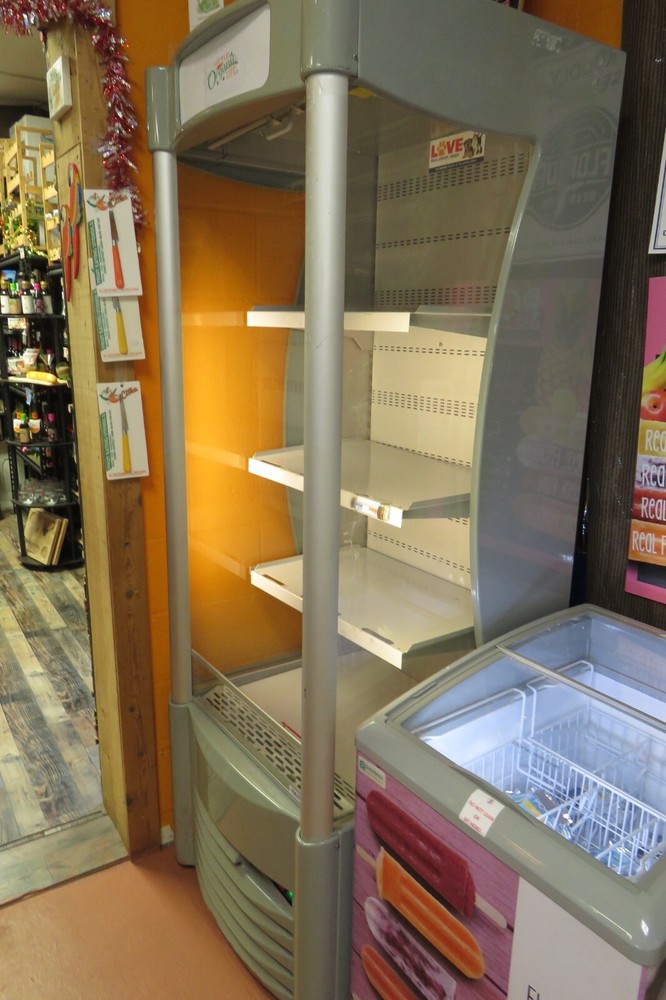 Commercial 78" Open Air Display Case Refrigerator Showcase
