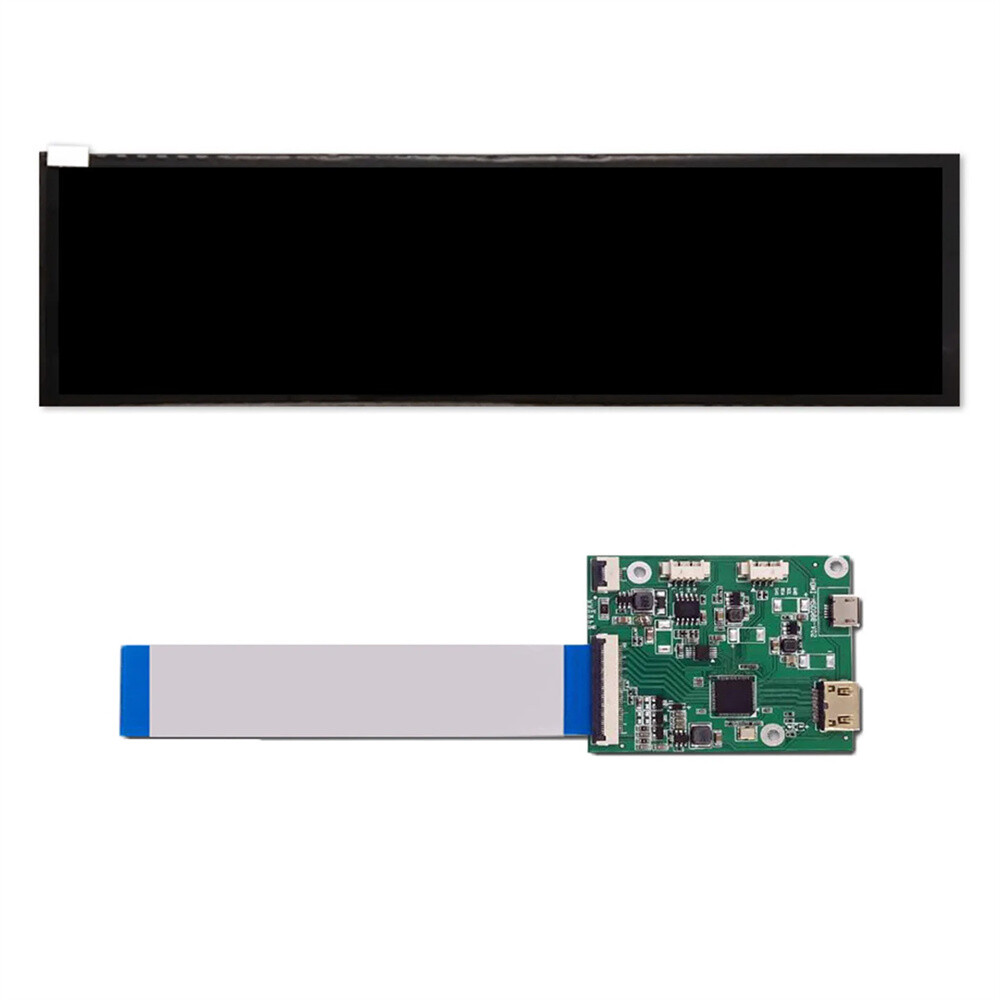 8.8-Inch 1920X480 LCD Display, MIPI Interface, HSD088IPW1-A00 with Driver Board