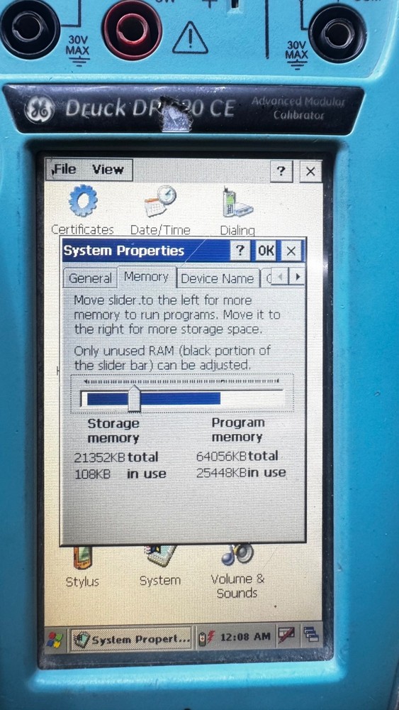 GE Druck DPI 620-CE Advanced Modular Calibrator