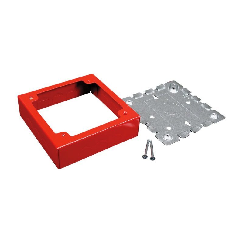 Wiremold V5752 2 Gang Alarm Device Box Ivory