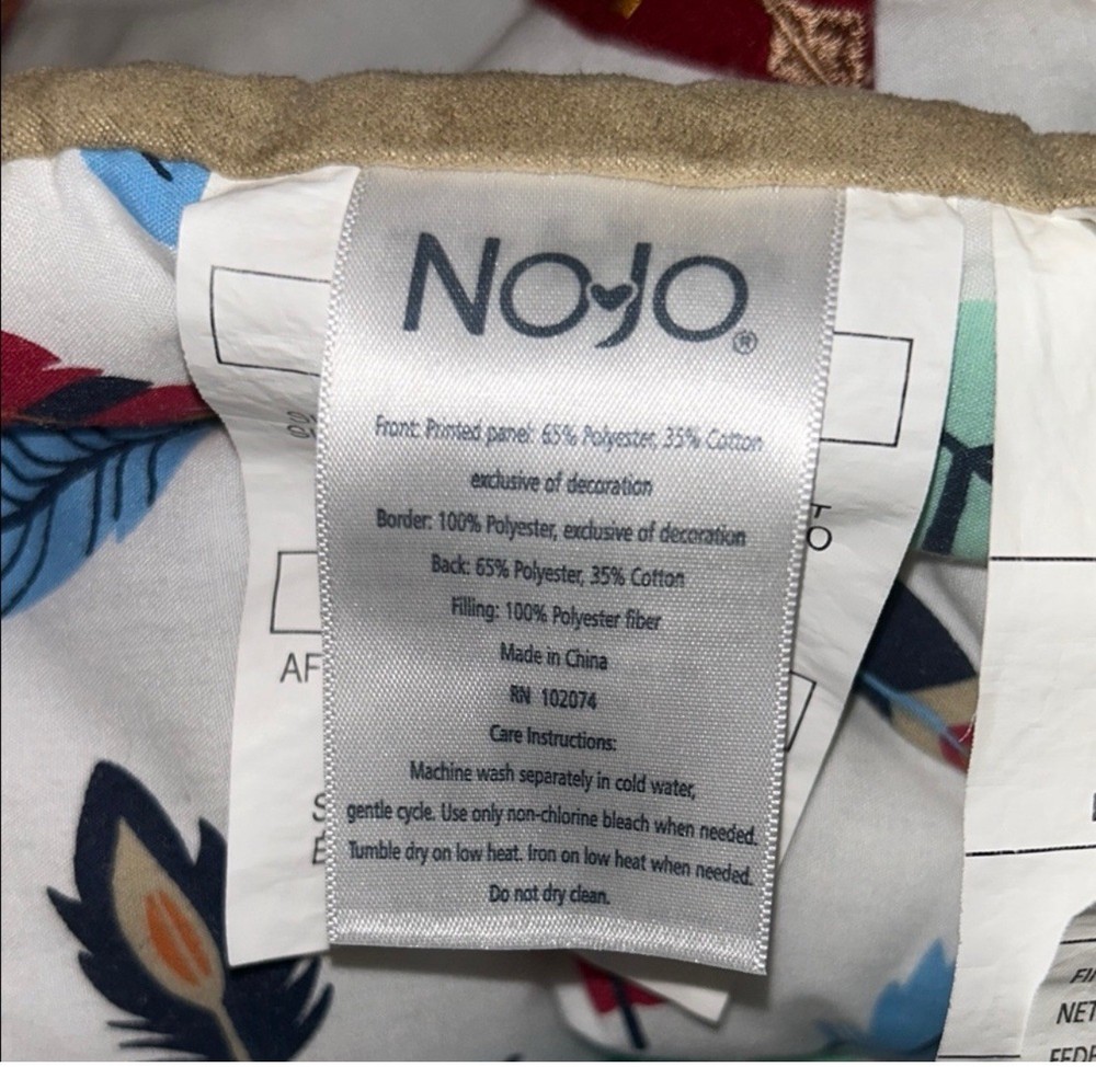 Nojo Aztec Forest 2 Pc Crib Bedding Set