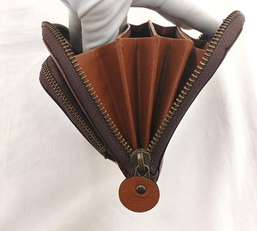 Piccimo Round Zipper Long Wallet
