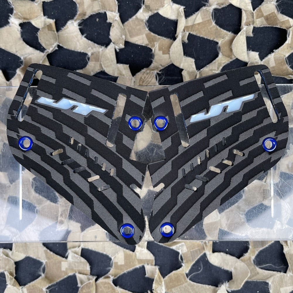 NEW JT Proflex Inline Earset w/ Thumb Screws - Navy Blue