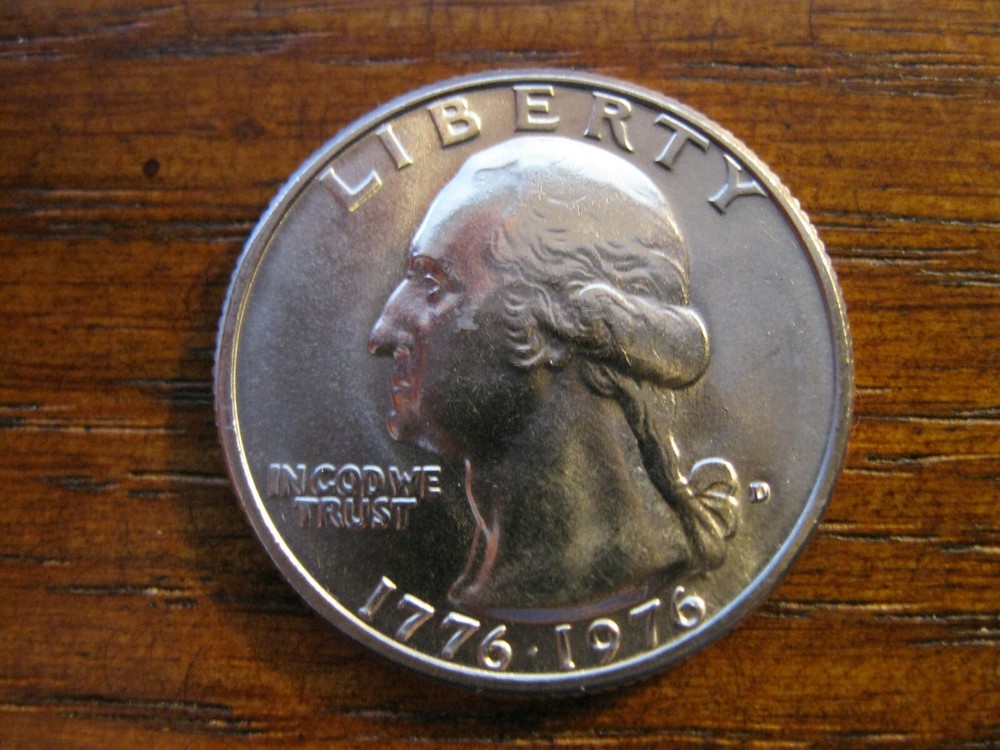 1976 D Washington Quarter Dollar Gem BU!