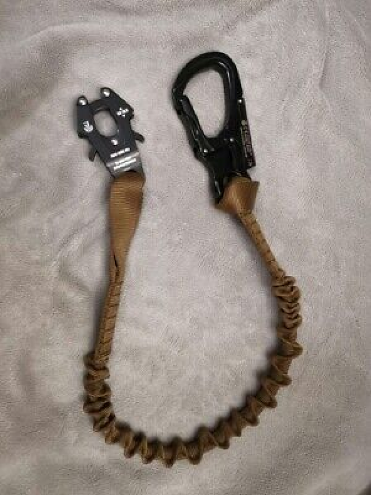 Quick Release Elastic Safety Rope Double End Draping Buckle Functional Version